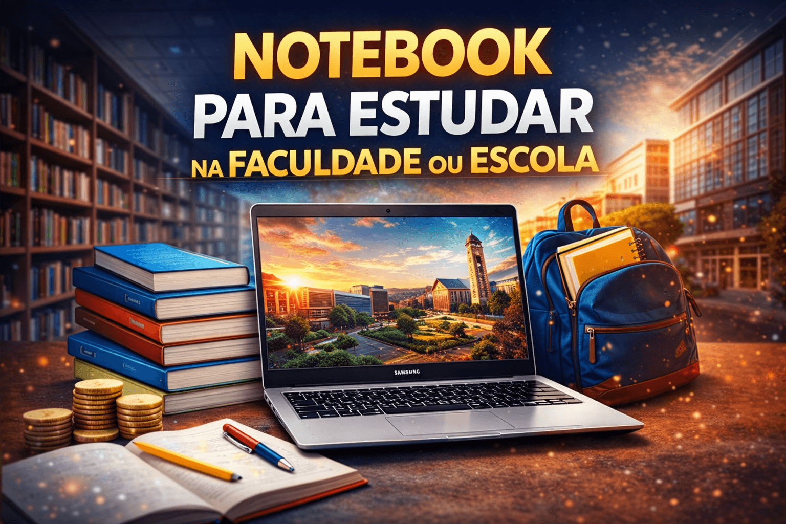 Qual notebook escolher para estudar em 2026