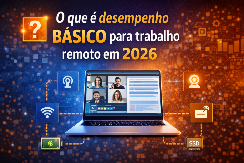 O que é desempenho básico para trabalho remoto em 2026