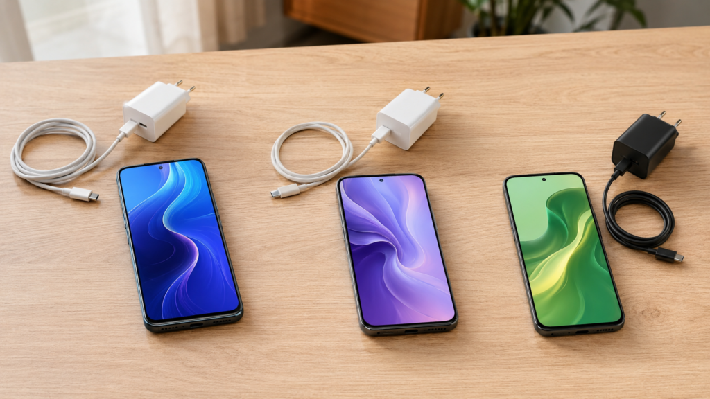 Melhor celular em autonomia de bateria com Redmi Note 15 Pro, POCO X8 Pro e Moto G86